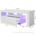 Soporte de TV con luz LED para sala de estar